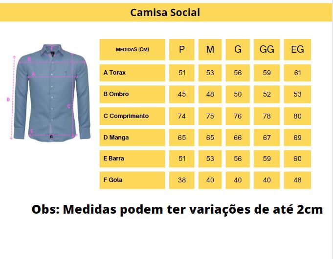 Camisa LCT Masculina Regular Fit Algodão Branca