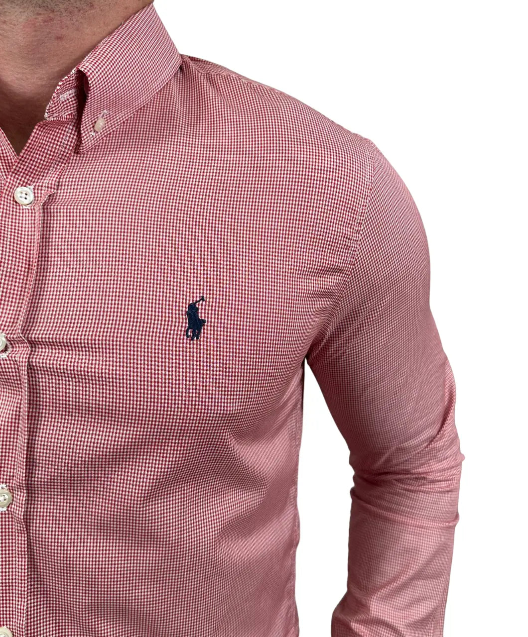 Camisa Masculina Polo RL Manga Comprida 40503