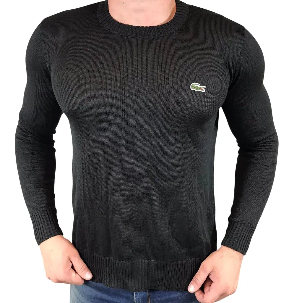 Suéter Masculino Premium Lacoste Preto