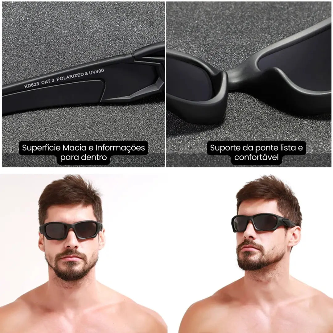 Óculos de Sol Masculino KDEAM Sports Ultra