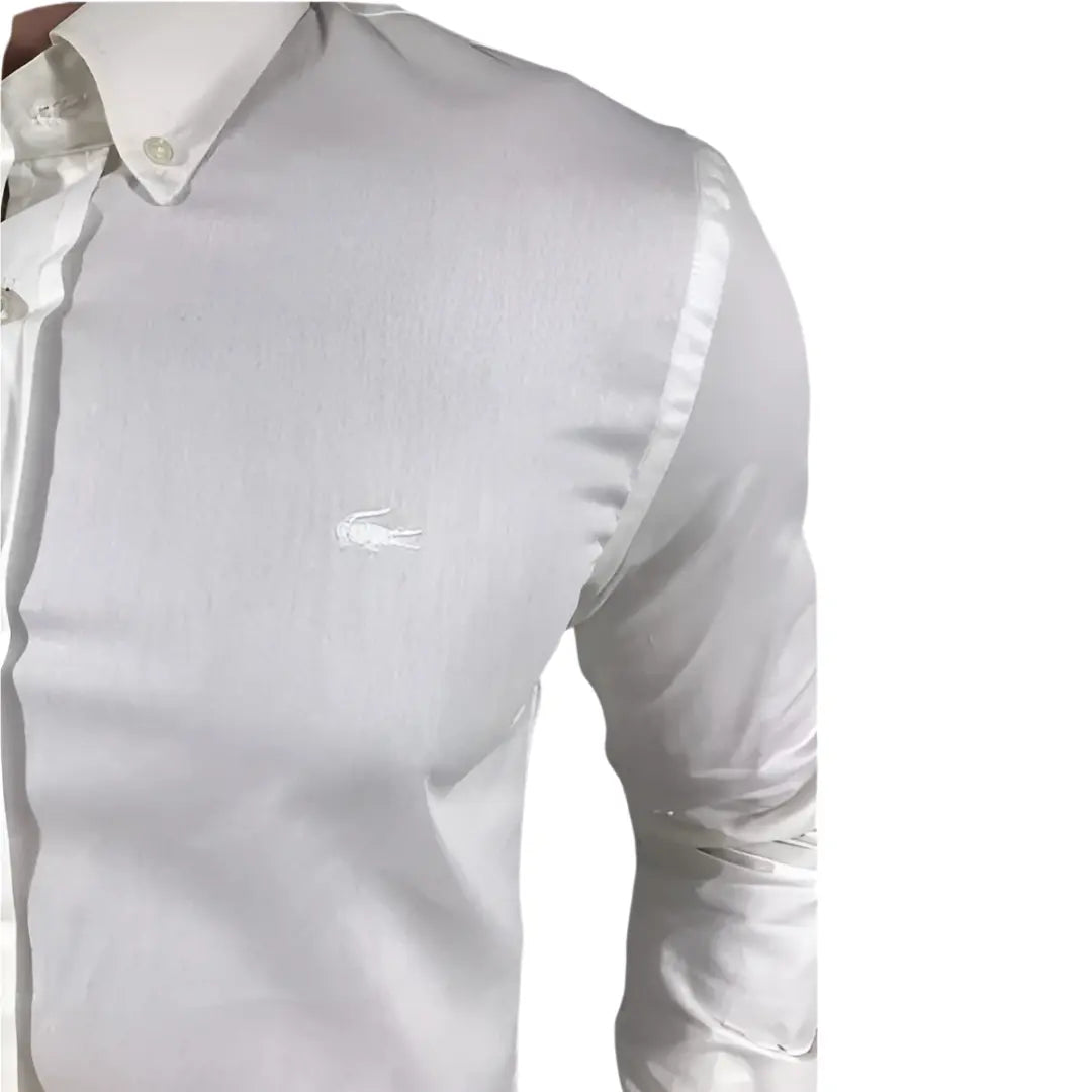 Camisa LCT Masculina Regular Fit Algodão Branca