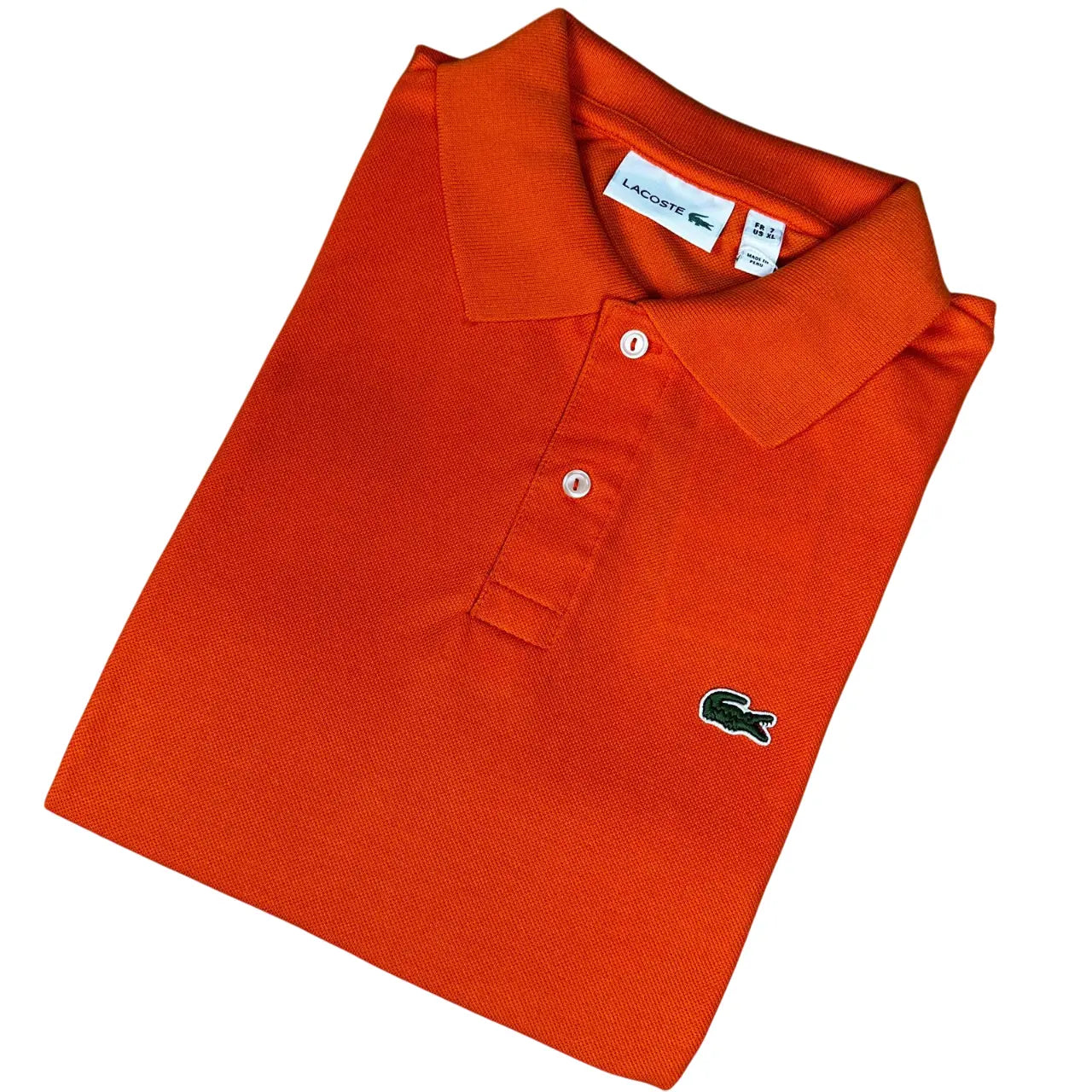 Camisa Polo LCT Masculina Regular Fit Cor Laranja