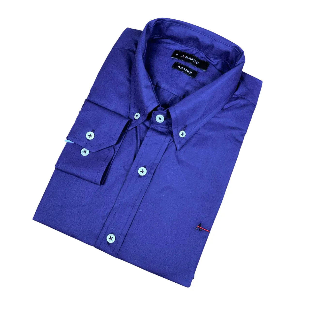 Camisa Aramis Custom Fit Tricoline Cor Roxo