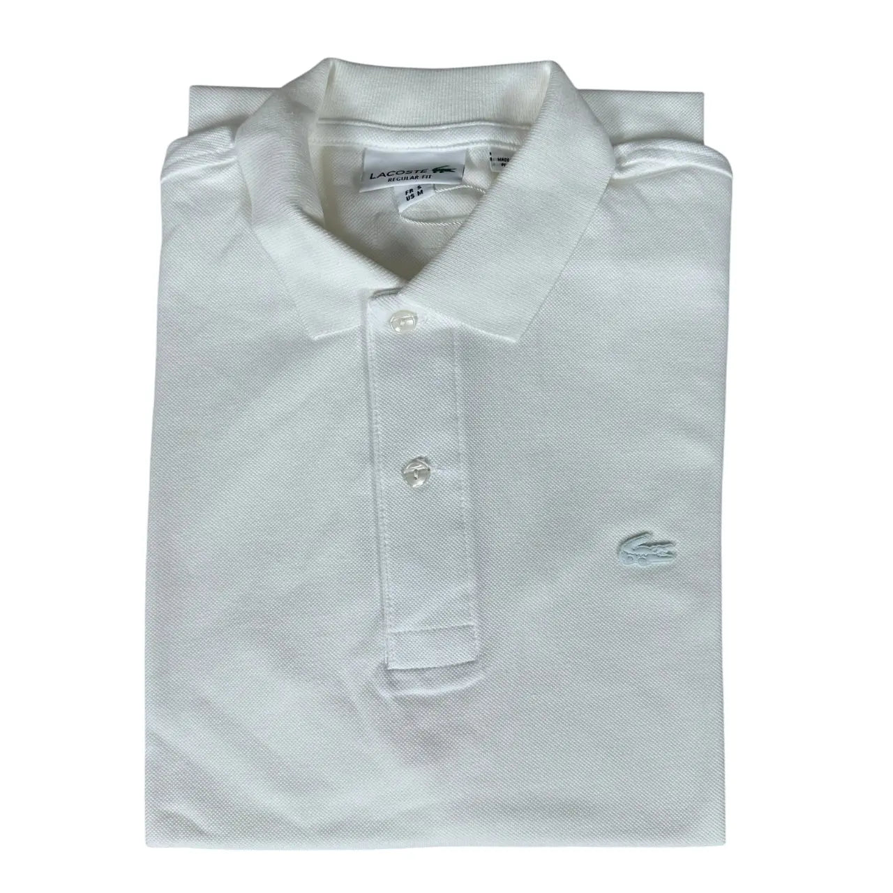 Camisa Polo LCT Masculina Regular Fit Cor Branca