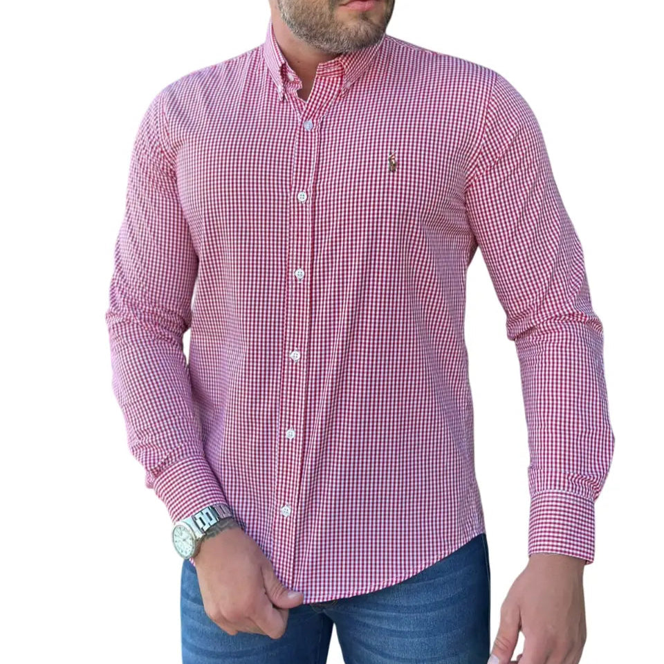 Camisa Social Xadrez