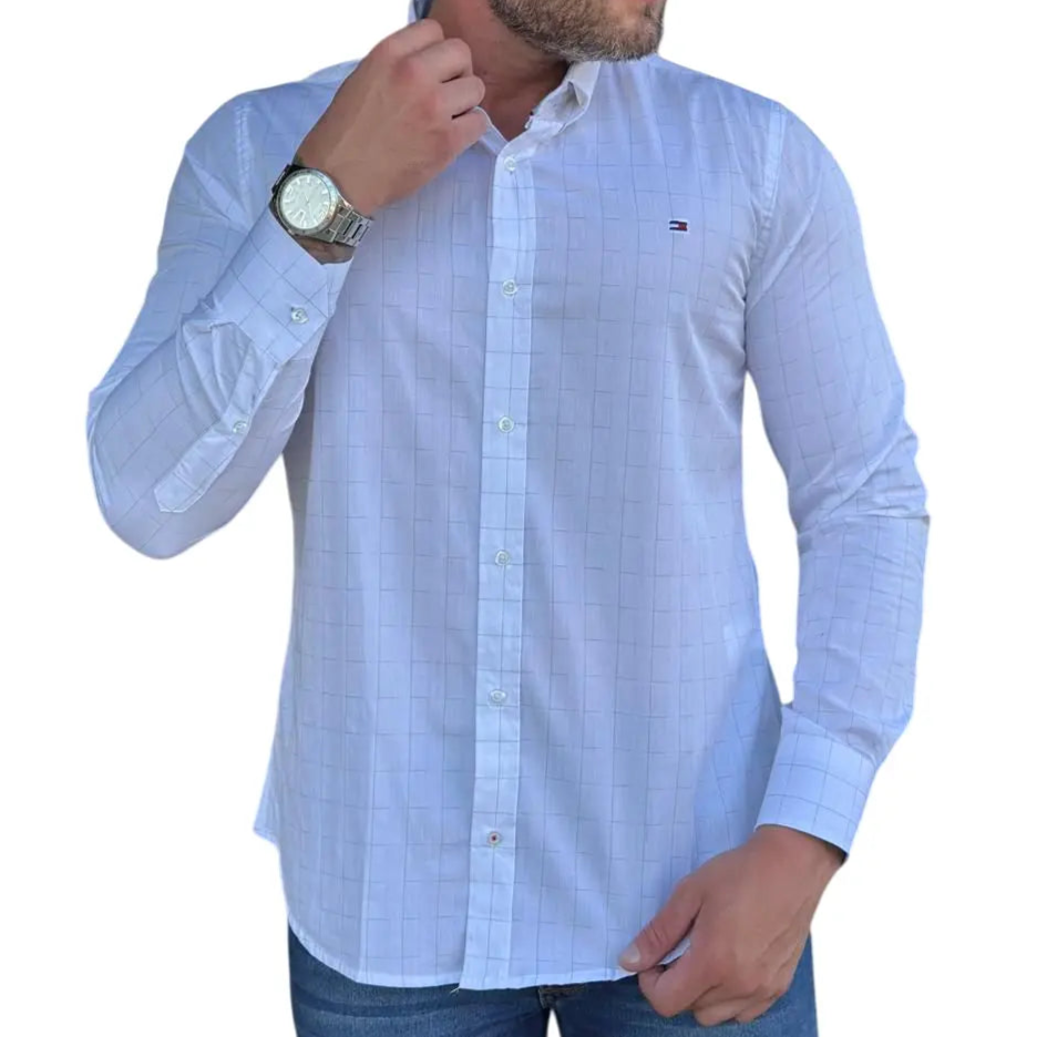 Camisa Social Masculina Branca