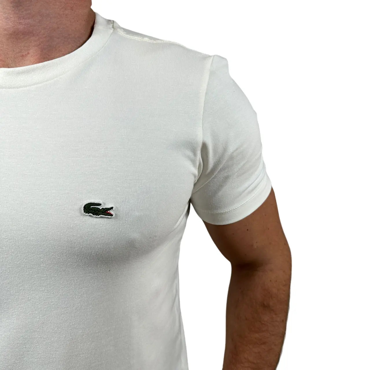 Camiseta LCT Masculina Manga Curta Cor Branca