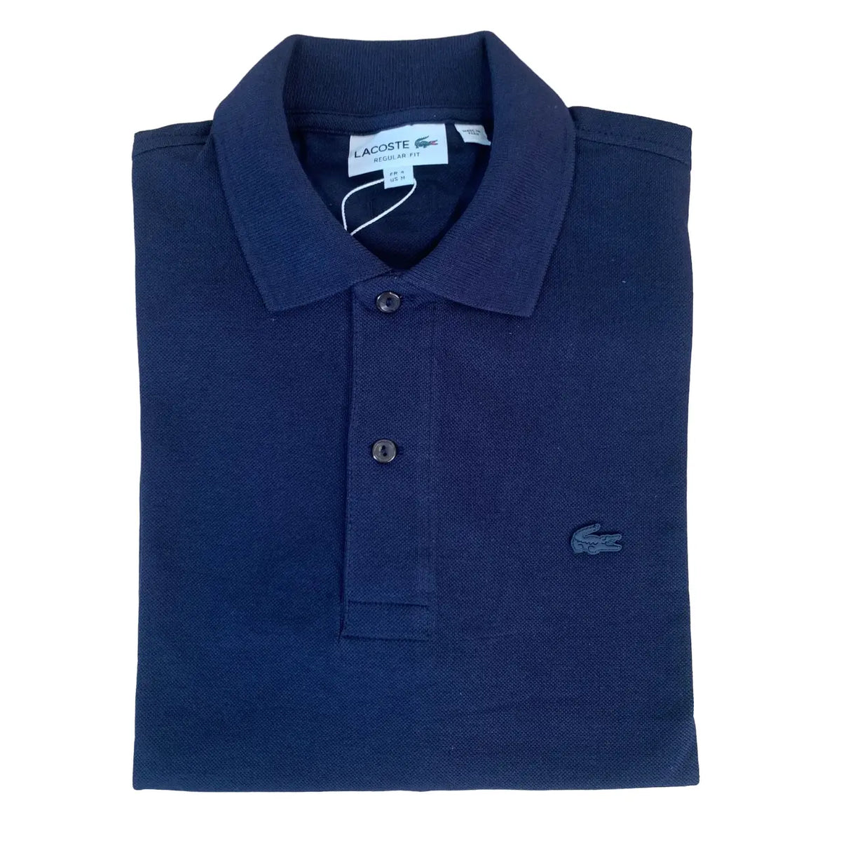 Camisa Polo LCT Masculina Custom Fit Cor Azul