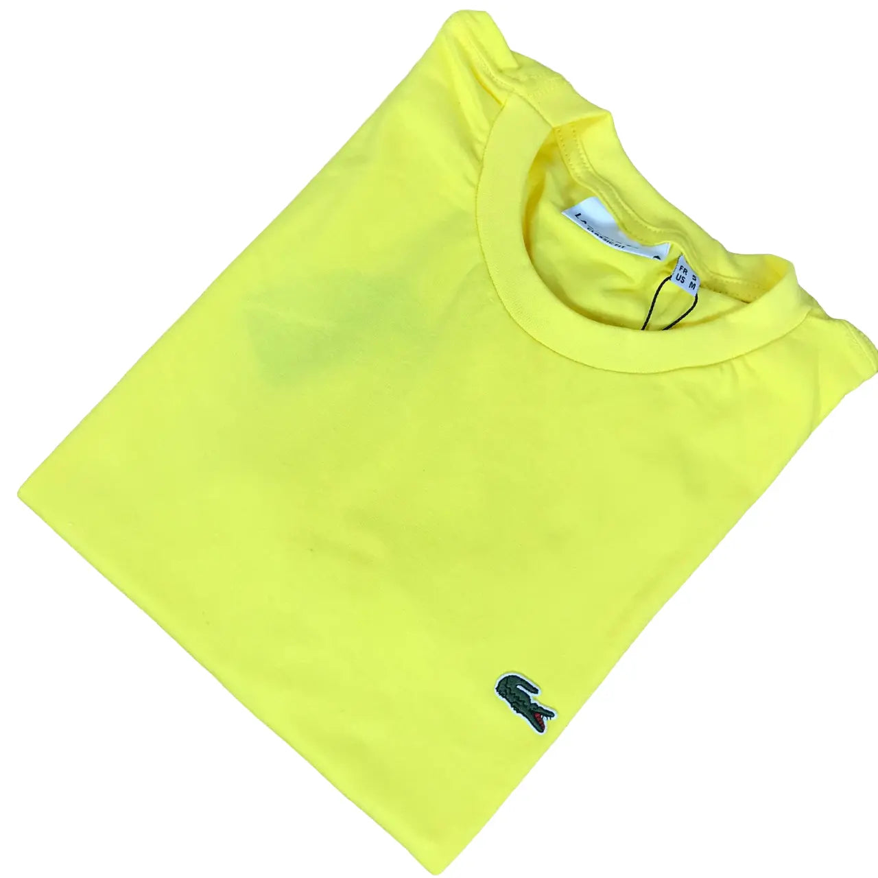 Camiseta LCT Masculina Manga Curta Cor Amarela