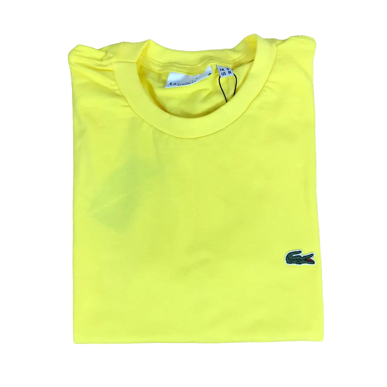Camiseta LCT Masculina Manga Curta Cor Amarela