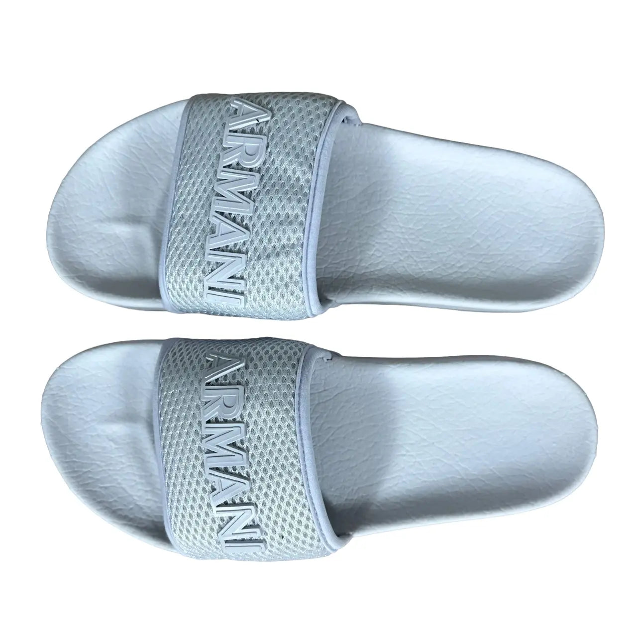 Chinelo Slide Armani Branco