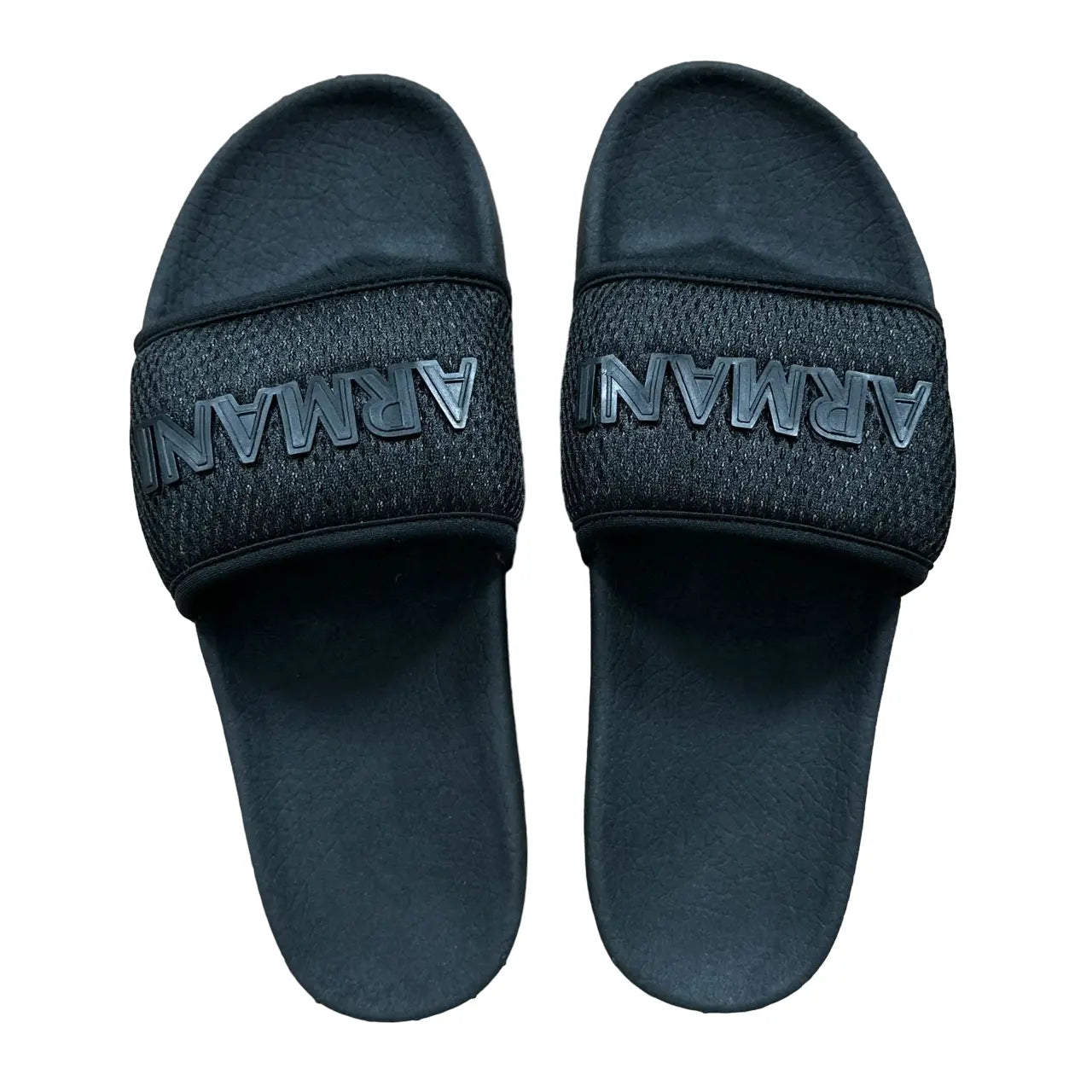 Chinelo Slide Armani Preto