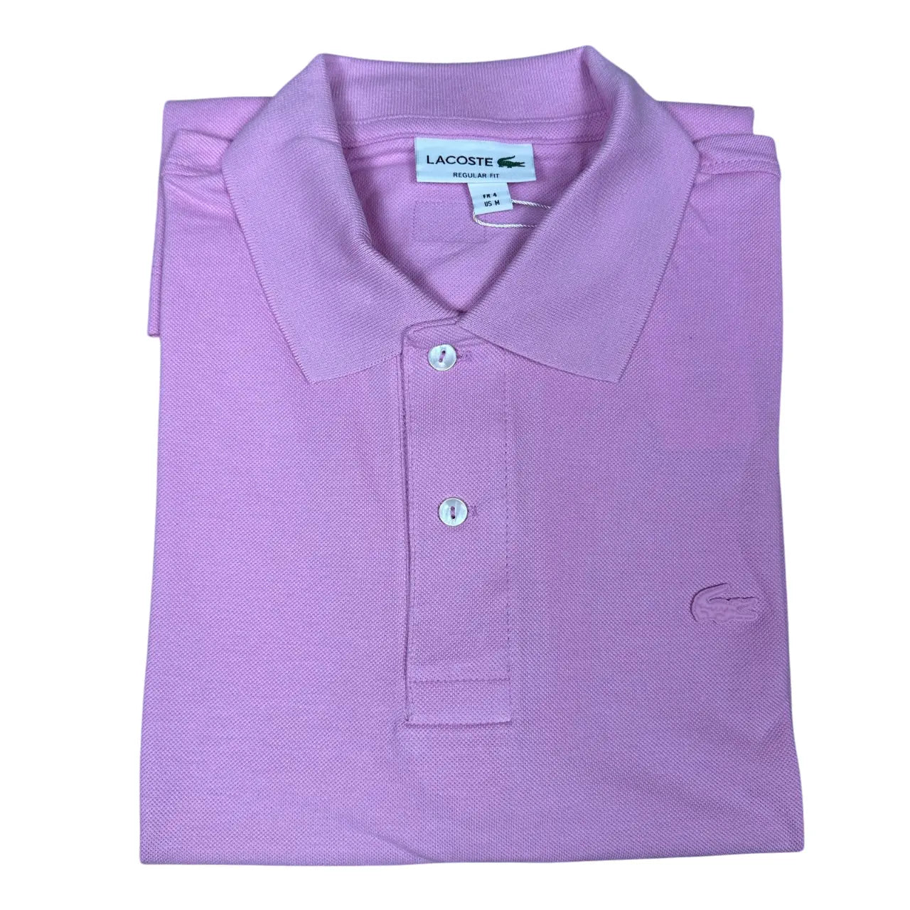 Camisa Polo LCT Masculina Regular Fit Cor Rosa