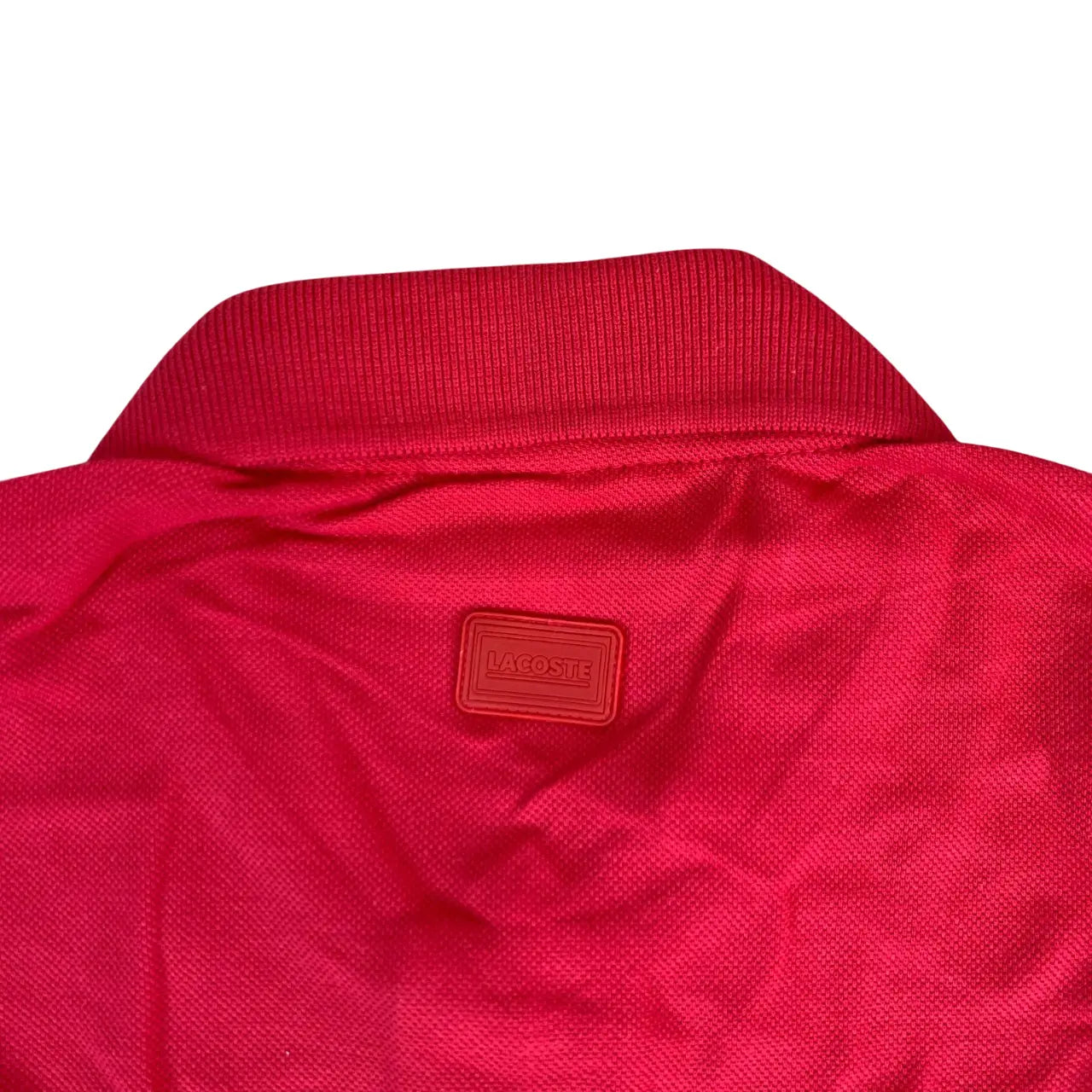 Camisa Polo LCT Masculina Regular Fit Cor Vermelha