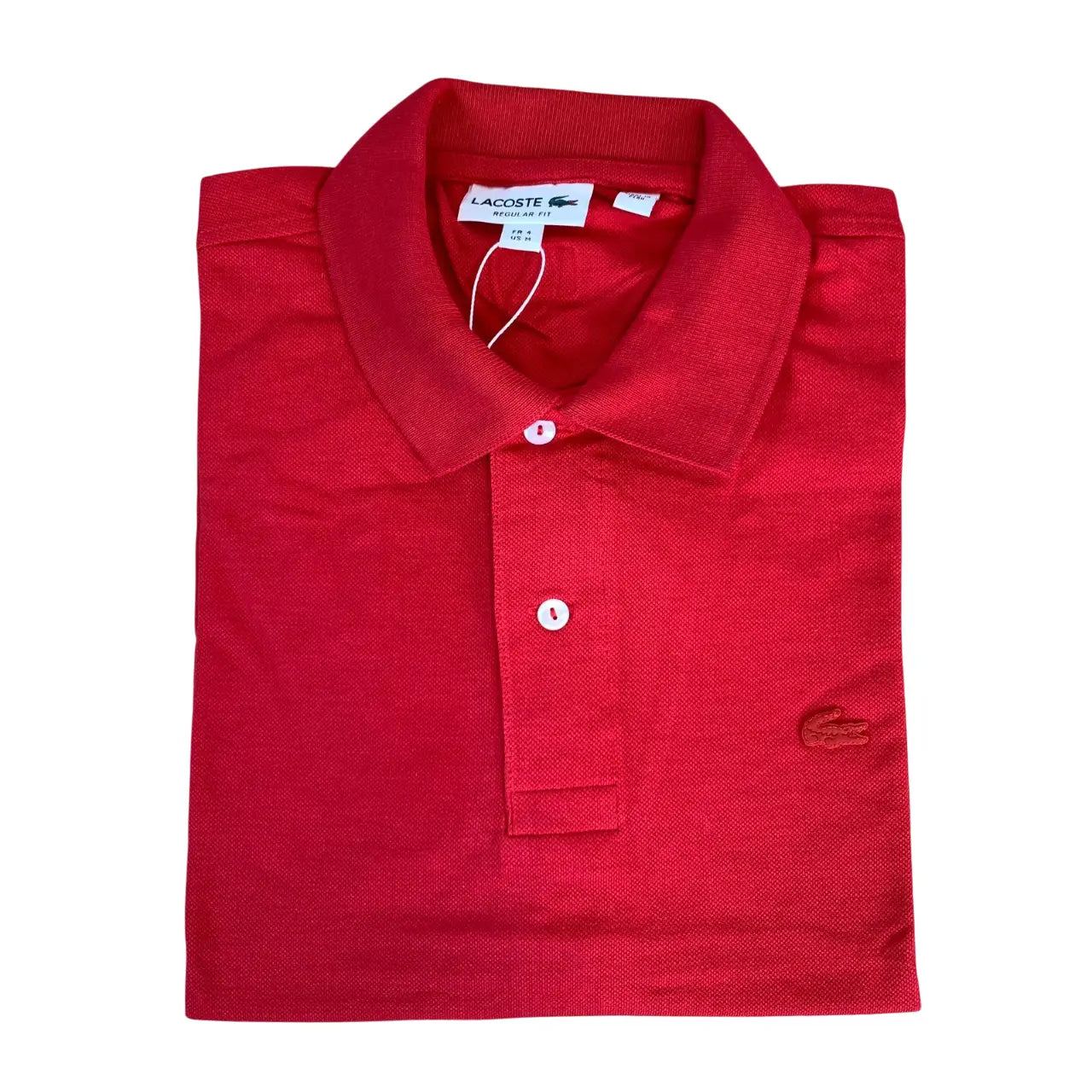 Camisa Polo LCT Masculina Regular Fit Cor Vermelha