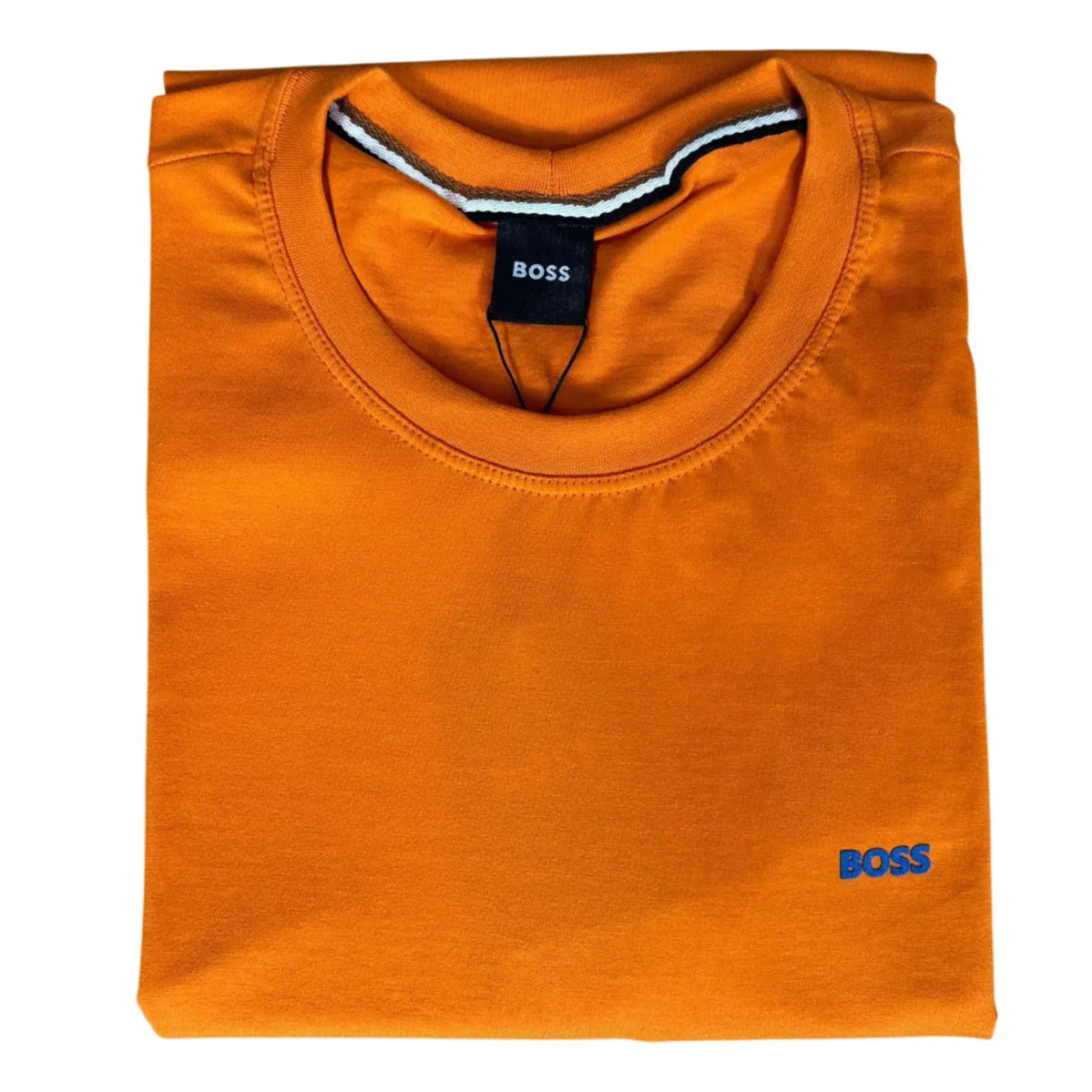 Camiseta Masculina Manga Curta Cor Laranja