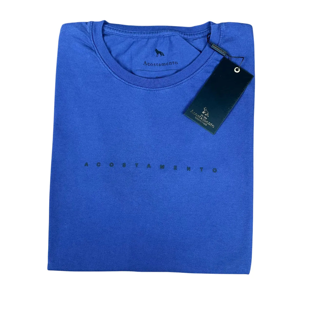 Camiseta Masculina Regular Fit Algodão com Elastano Cor Roxa