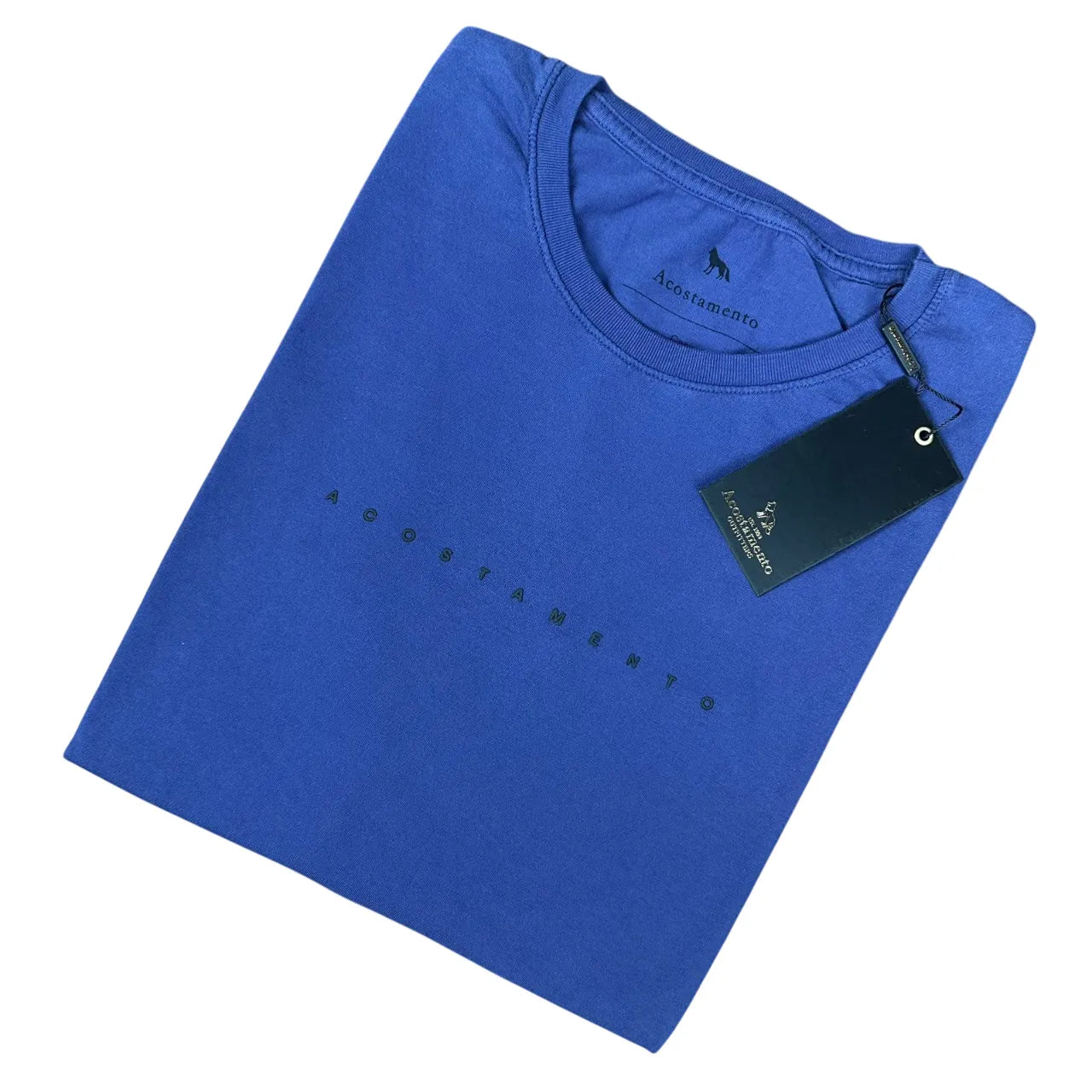 Camiseta Masculina Regular Fit Algodão com Elastano Cor Roxa