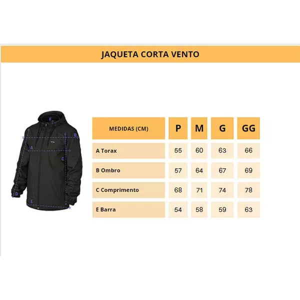 Jaqueta Monocromático Verde Musgo com Zíper em Poliéster e Elastano