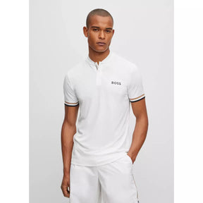 Camisa Polo HB Masculina Custom Fit Cor Azul