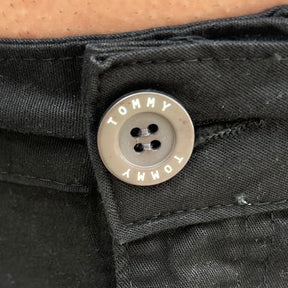 Calça Sarja Masculina Ralph Alfaiataria Premium com Elástano Cor Preta