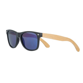 Óculos de Sol Masculino em Bambu Natural Bobo Bird CG004 Resina Dupla