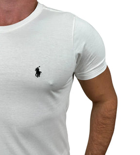 Camiseta Raulph L. Masculina Manga Curta Cor Branca Off-White