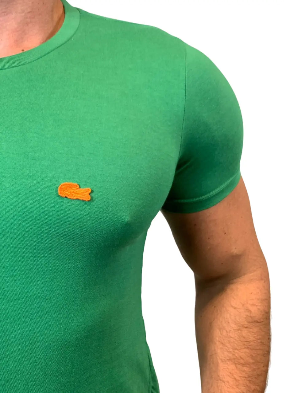 Camiseta LCT Masculina Manga Curta Cor Verde