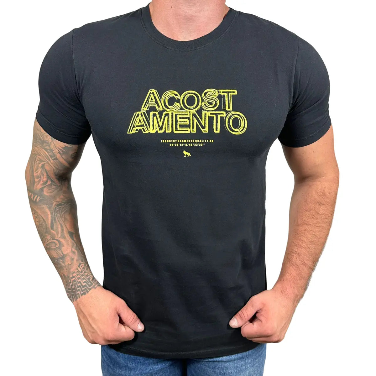 Camiseta ACT Masculina Cor Preta