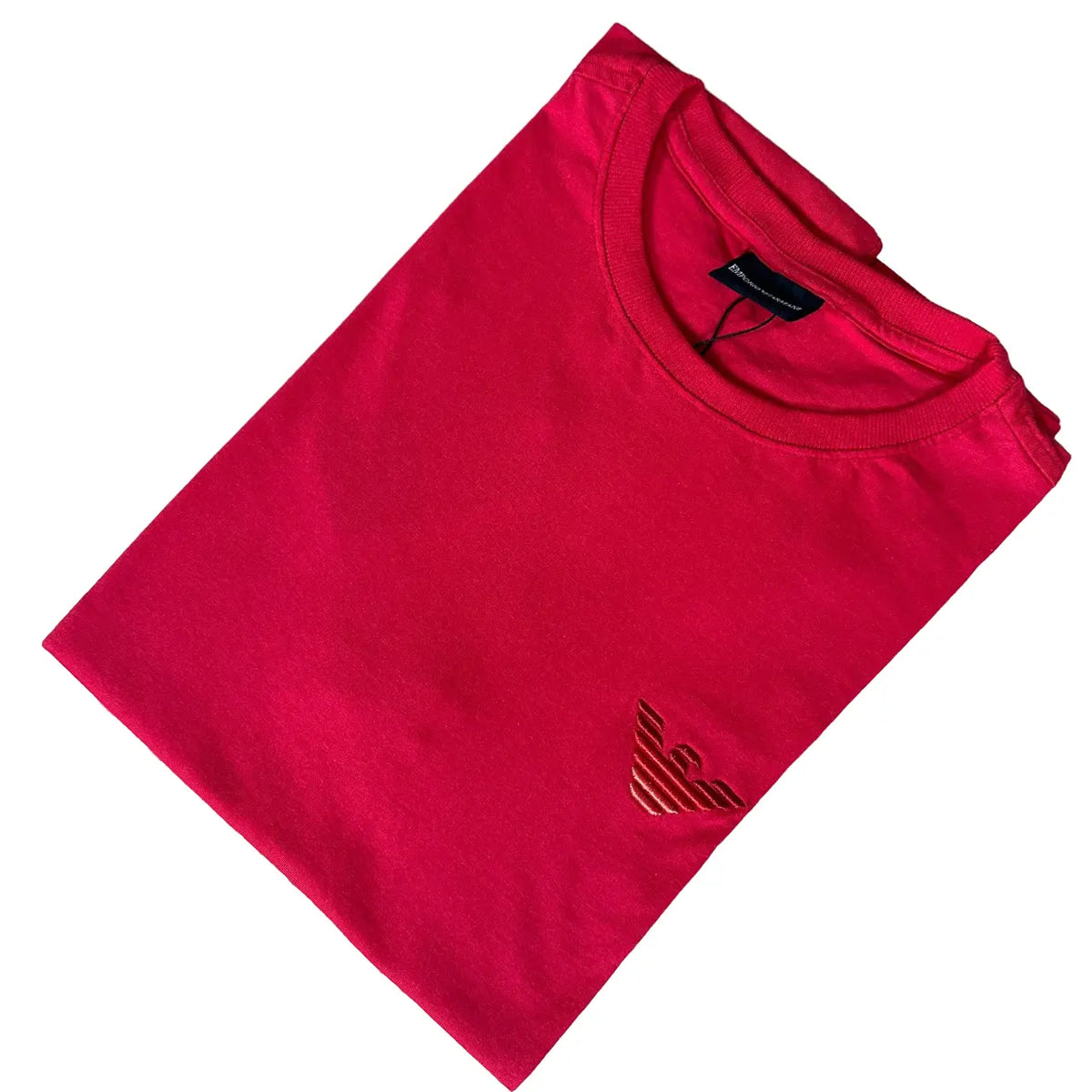 Camiseta EA Masculina Manga Curta Cor Vermelha