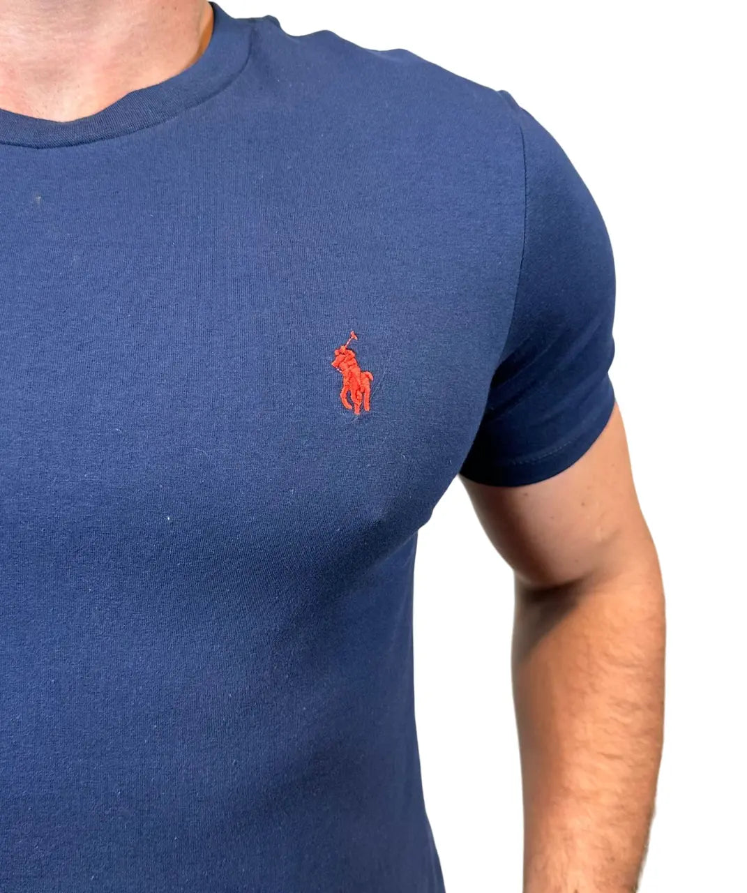 Camiseta PRL Masculina Manga Curta Cor Azul