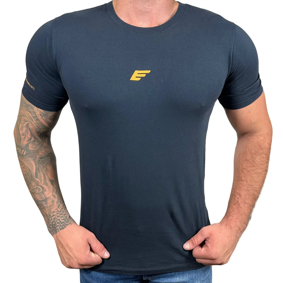 Camiseta Ellus Masculina Cor Azul