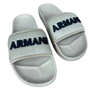 Chinelo Slide Armani Bege