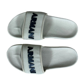 Chinelo Slide Armani Bege