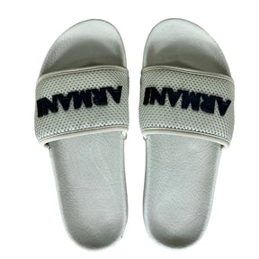Chinelo Slide Armani Bege