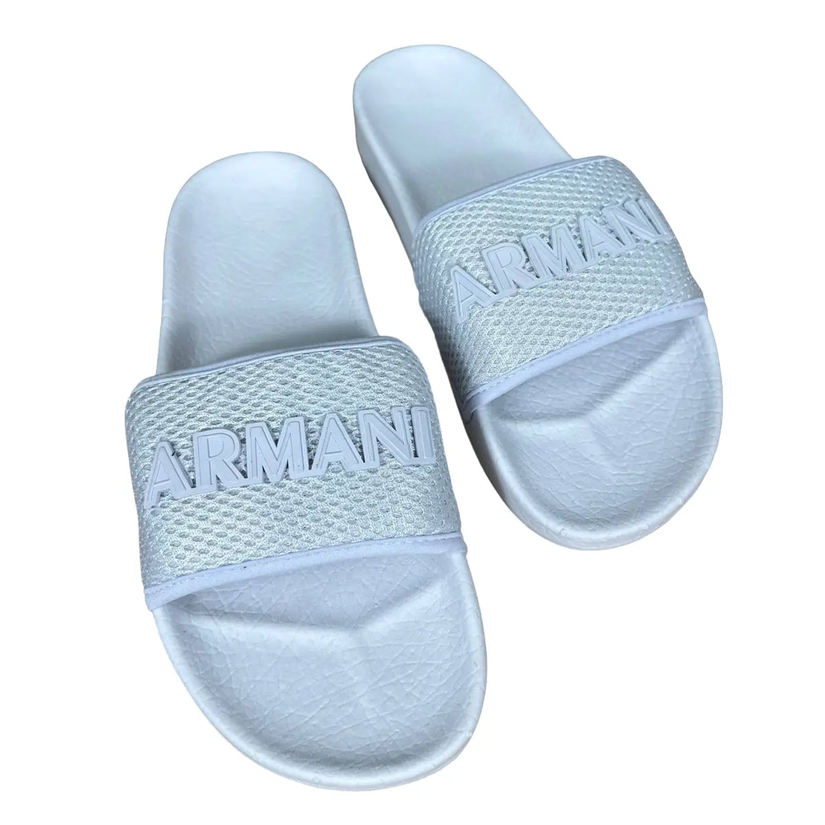 Chinelo Slide Armani Branco