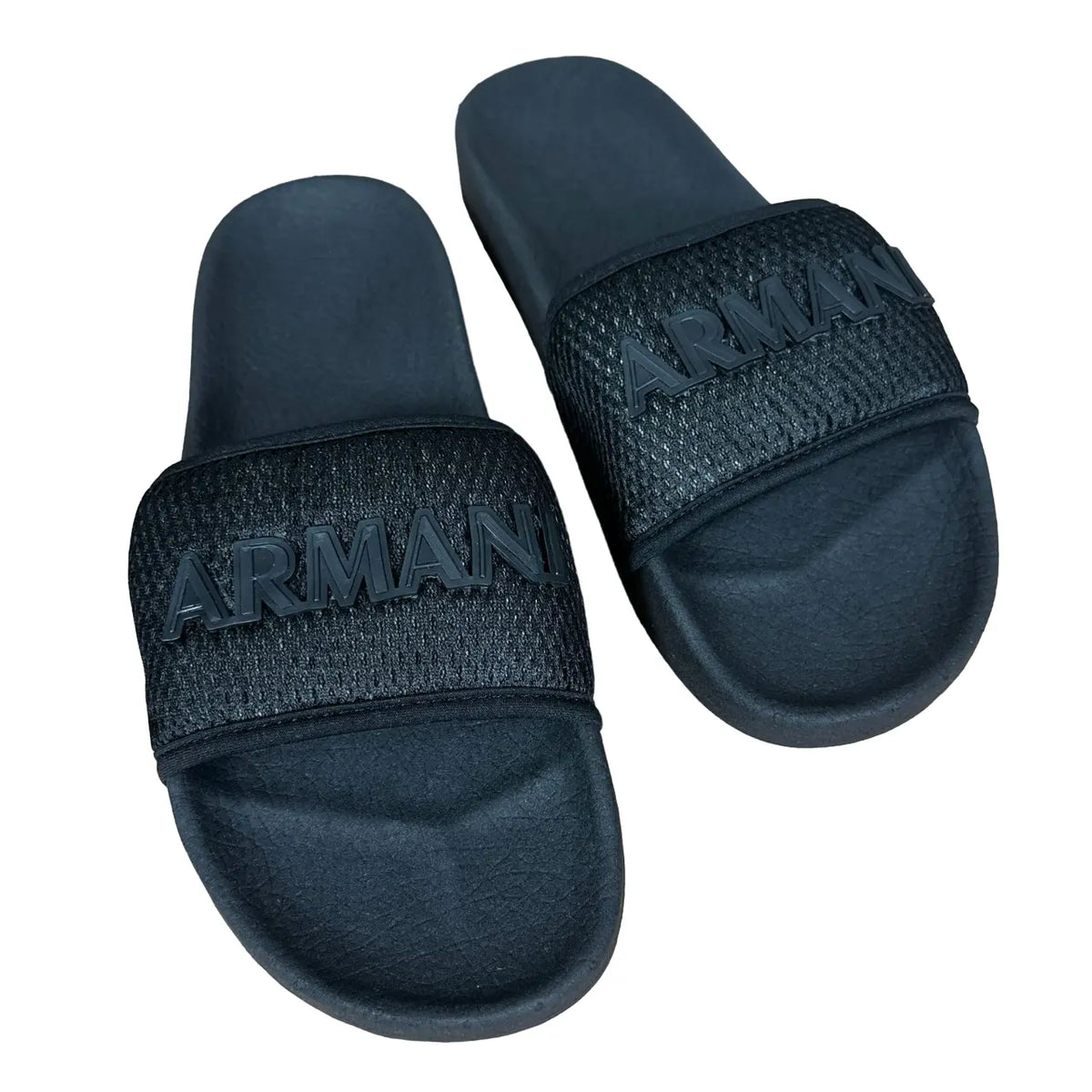 Chinelo Slide Armani Preto