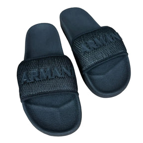 Chinelo Slide Armani Preto