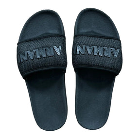 Chinelo Slide Armani Preto