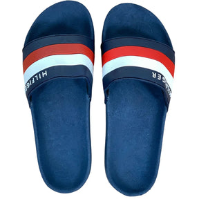 Chinelo Slide T. Hilfiger Azul Marinho