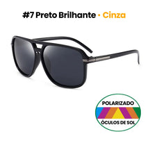 Óculos de Sol Masculino Aviador Vivibee em Policarbonato