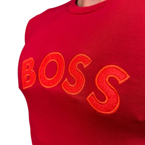 Camiseta Masculina Manga Curta Cor Vermelha