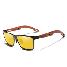 Óculos de Sol Masculino KingSeven Armação Vintage Madeira B5507