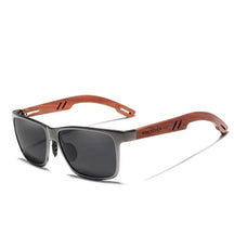 Óculos de Sol Masculino KingSeven Armação Vintage Madeira B5507