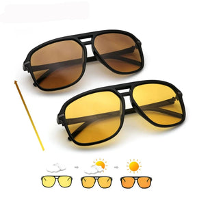 Óculos de Sol Masculino Aviador Vivibee em Policarbonato