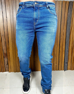 Calça Jeans Masculina Skinny Premium Algodão com Elastano